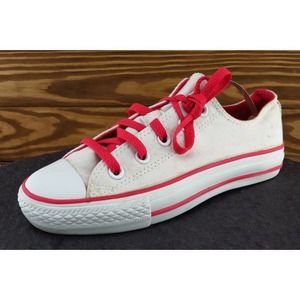 Converse All Star Women Size 6 M Off White Low Top‎ Fabric 115620f